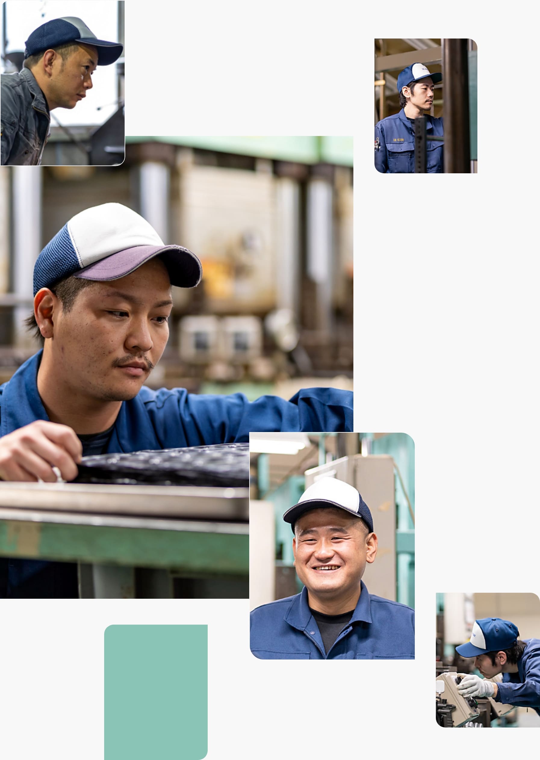 永井精機で働く人々のイメージ